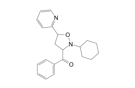 Methanone, [2-cyclohexyl-5-(2-pyridinyl)-3-isoxazolidinyl]phenyl-