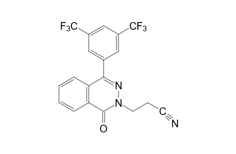 4-(alpha,alpha,alpha,alpha',alpha',alpha'-HEXAFLUORO-3,5-XYLYL)-1-OXO-2(1H)-PHTHALAZINEPROPIONITRILE