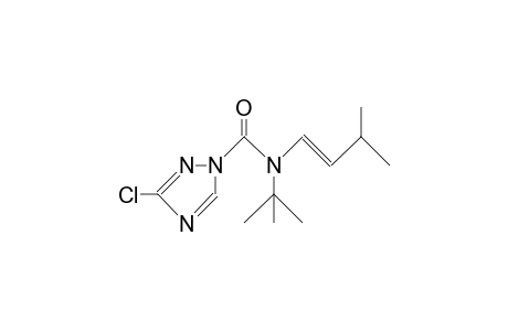 N-(3-Methyl-1-butenyl)-N-tert-butyl-3-chloro-1H-1,2,4-triazole-1-carboxamide