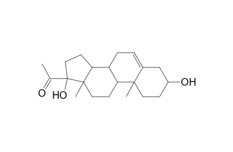 Pregn-5-en-20-one, 3,17-dihydroxy-, (3.beta.)-