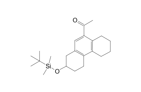 1-{12-[[(<t-butyl>dimethylsilyl)oxy]tricyclo[8.4.0.0(2,7)]tetradeca-1,7,9-trien-8-yl}-ethanone