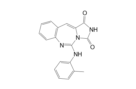 5-[2-(Methylphenyl)amino]-1,3-dioxoimidazo[1,5-c][1,3]benzodiazepine