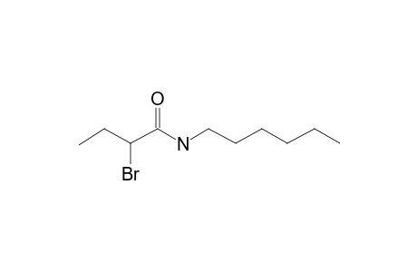 Butyramide, 2-bromo-N-hexyl-