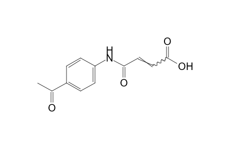 3-[(p-acetylphenyl)carbamoyl]acrylic acid