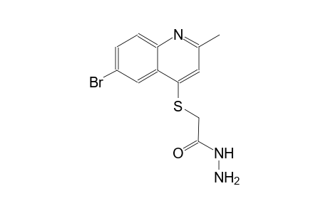 2-[(6-bromo-2-methyl-4-quinolinyl)sulfanyl]acetohydrazide