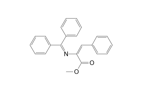 Methyl (2E)-2-[(diphenylmethylene)amino]-3-phenyl-2-propenoate