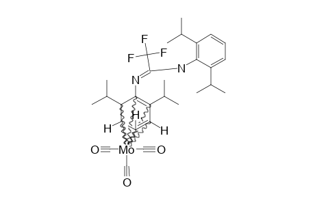 ETA(6)-[CF3C-[N-2,6-(I)PR2C6H3]-NH-(2,6-(I)PR2C6H3)]-MO(CO)3