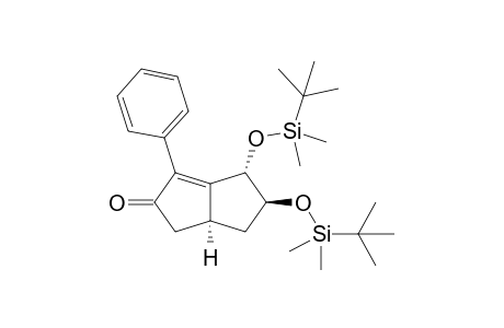 (5S,7S,8S) 7,8-Bis(tert-butyldimethylsiloxy)-2-phenylbicyclo[3.3.0]oct-1-en-3-one