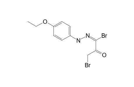 Propanehydrazonoyl bromide, 3-bromo-N-(4-ethoxyphenyl)-2-oxo-