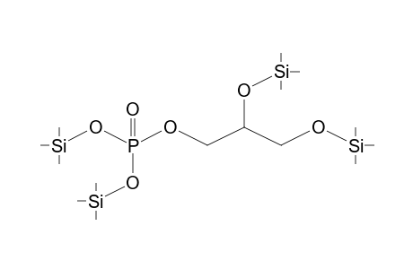 Phosphoric acid, bis(trimethylsilyl) 2,3-bis[(trimethylsilyl)oxy]propyl ester