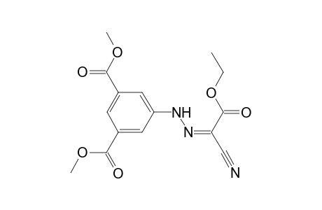 5-[(2Z)-2-(1-cyano-2-ethoxy-2-oxoethylidene)hydrazinyl]benzene-1,3-dicarboxylic acid dimethyl ester