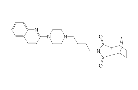 3a,4,7,7a-Tetrahydro-2-{4'-[4"-(2"'-quinolinyl)-1"-piperazinyl]butyl}-4,7-ethane-1H-isoindole-1,3(2H)-dione