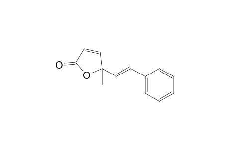 5-Methyl-5-styryl-furan-2(5H)-one