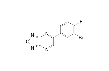 5-(3-Bromo-4-fluorophenyl)[1,2,5]oxadiazolo[3,4-b]pyrazine