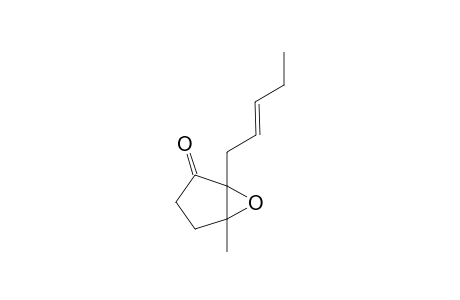 1-(Pent-2'-enyl)-5-methyl-6-oxabicyclo[3.1.0]hexan-2-one