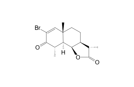 4-B-H,5-A-H,11-B-H-EUDESM-1-EN-12,6-B-OLIDE,2-BROMO-3-OXO