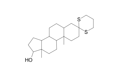 (5.beta.)Androstan-17-ol-3-thione, trimethylene ketal