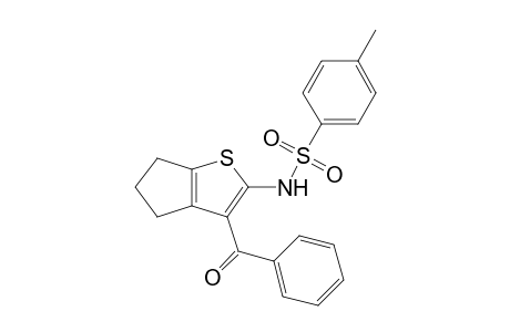 2-Tosylamido-3-benzoyl-cyclopenta[b]thiophene