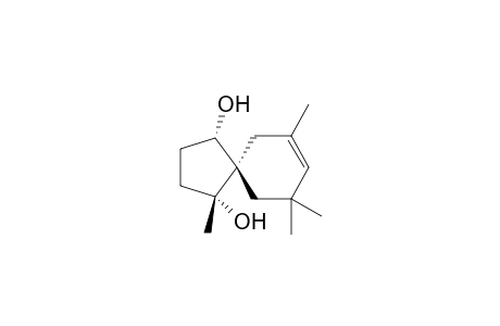 (1R,4S,5R)-1,7,9,9-Tetramethylspiro[4.5]dec-7-en-1,4-diol