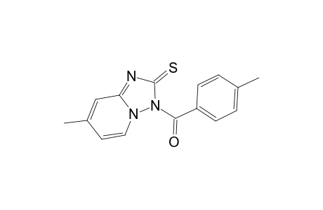 (7-Methyl-2-thioxo-2H-[1,2,4]triazolo[1,5-a]pyridin-3-yl)-p-tolyl-methanone