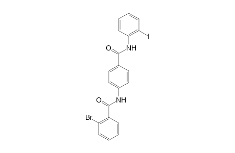 4-(2-Bromobenzamido)-N-(2-iodophenyl)benzamide hydrochloride
