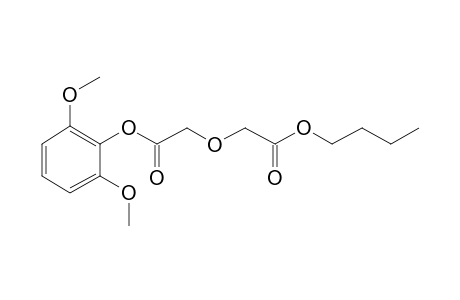 Diglycolic acid, butyl 2,6-dimethoxyphenyl ester