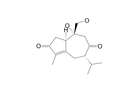 10-ALPHA,14-DIHYDROXY-(1-ALPHA-H,7-BETA-H)-GUAI-4-EN-3,8-DIONE