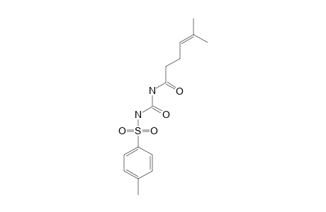 1-(5-methyl-4-hexenoyl)-3-(p-tolylsulfonyl)urea