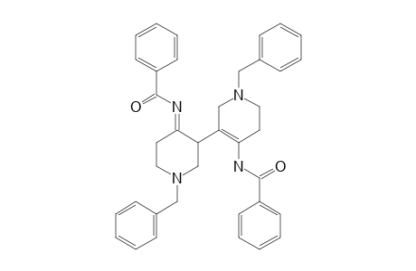 N-(3-[4-(Benzoylamino)-1-benzyl-1,2,5,6-tetrahydropyridin-3-yl]-1-benzylpiperidin-4-ylidene)benzamide