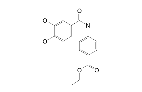 Benzamide, 3,4-dihydroxy-N-(4-ethoxycarbonylphenyl)-