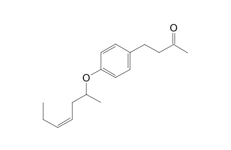 (Z)-4-(4-(hept-4-en-2-yloxy)phenyl)butan-2-one