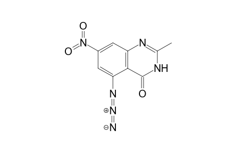 5-Azido-2-methyl-7-nitroquinazoline-4(3H)-one