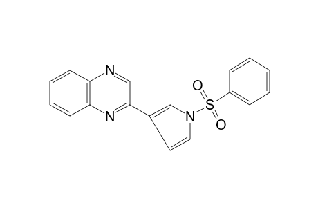 2-[1-(phenylsulfonyl)pyrrol-3-yl]quinoxaline