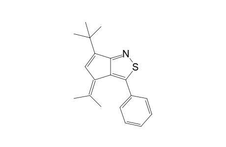 6-tert-Butyl-3-phenyl-4-propan-2-ylidene-cyclopenta[c][1,2]thiazole