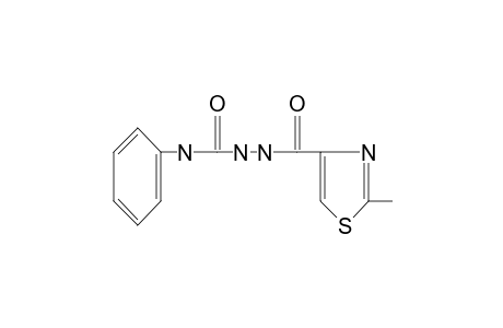 1-[(2-methyl-4-thiazolyl)carbonyl]-4-phenylsemicarbazide
