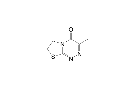 6,7-dihydro-3-methyl-4H-thiazolo[2,3-c]-as-triazin-4-one