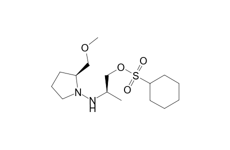 (2R,2'S)-2-{[2'-(Methoxymethyl)pyrrolidine-1'-yl]amino}propane-1-cyclohexyl sulfonate