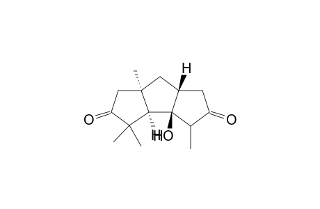 1H-Cyclopenta[a]pentalene-2,5-dione, octahydro-3b-hydroxy-3,3,4,7a-tetramethyl-, [3aR-(3a.alpha.,3b.beta.,6a.beta.,7a.alpha.)]-