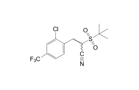 alpha-(tert-butylsulfonyl)-2-chloro-4-(trifluoromethyl)cinnamonitrile