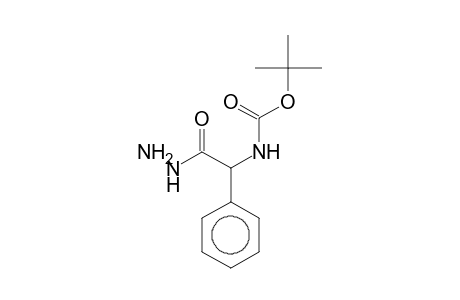 .alpha.-(t-Butoxycarbonylamino)benzeneacetylhydrazine