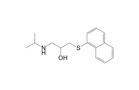 2-Propanol, 1-(isopropylamino)-3-(1-naphthylthio)-