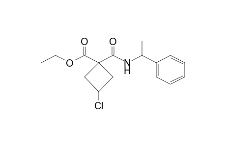 Ethyl 3-chloro-1-([(1-phenylethyl)amino]carbonyl)cyclobutanecarboxylate