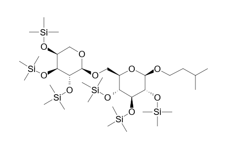 Foliachinenoside I, 6tms derivative