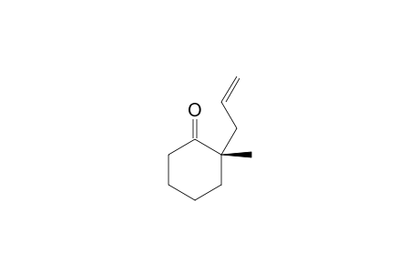 (S)-2-allyl-2-methylcyclohexan-1-one