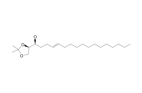 (E,1S)-1-[(4R)-2,2-dimethyl-1,3-dioxolan-4-yl]-4-heptadecen-1-ol