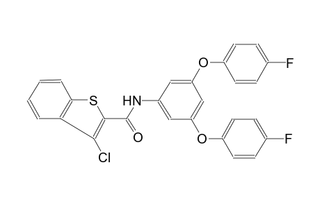 benzo[b]thiophene-2-carboxamide, N-[3,5-bis(4-fluorophenoxy)phenyl]-3-chloro-
