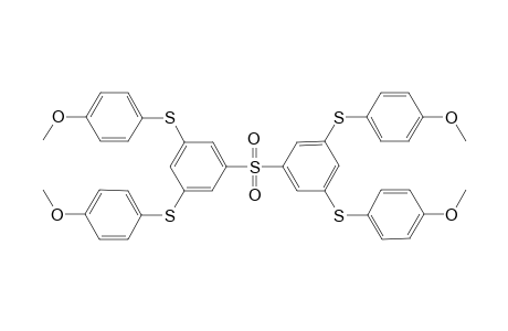 Bis(3,5-bis(4-methoxyphenylsulfanyl)sulfone