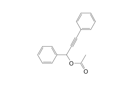 1,3-Diphenylprop-2-ynyl acetate