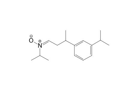 (E)-N-isopropyl-3-(3-isopropylphenyl)butan-1-imine oxide