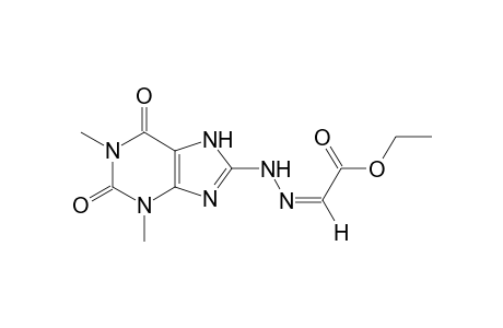 Ethyl 2-[(1',3'-Dimethyl-2',4'-dioxopurin-8'-yl)hydrazono]acetate
